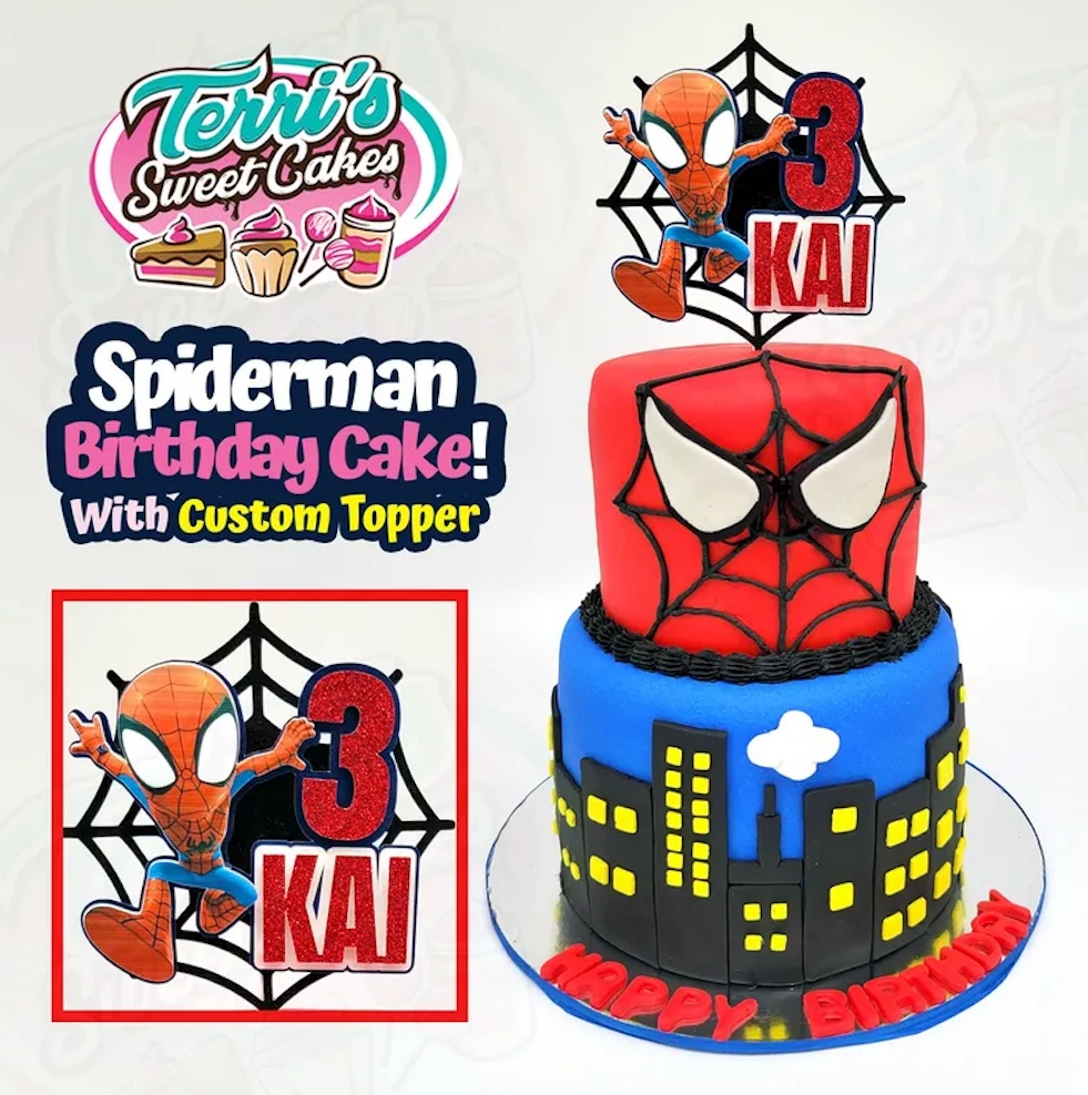 A stunning custom cake creation by Terri's Sweet Cakes